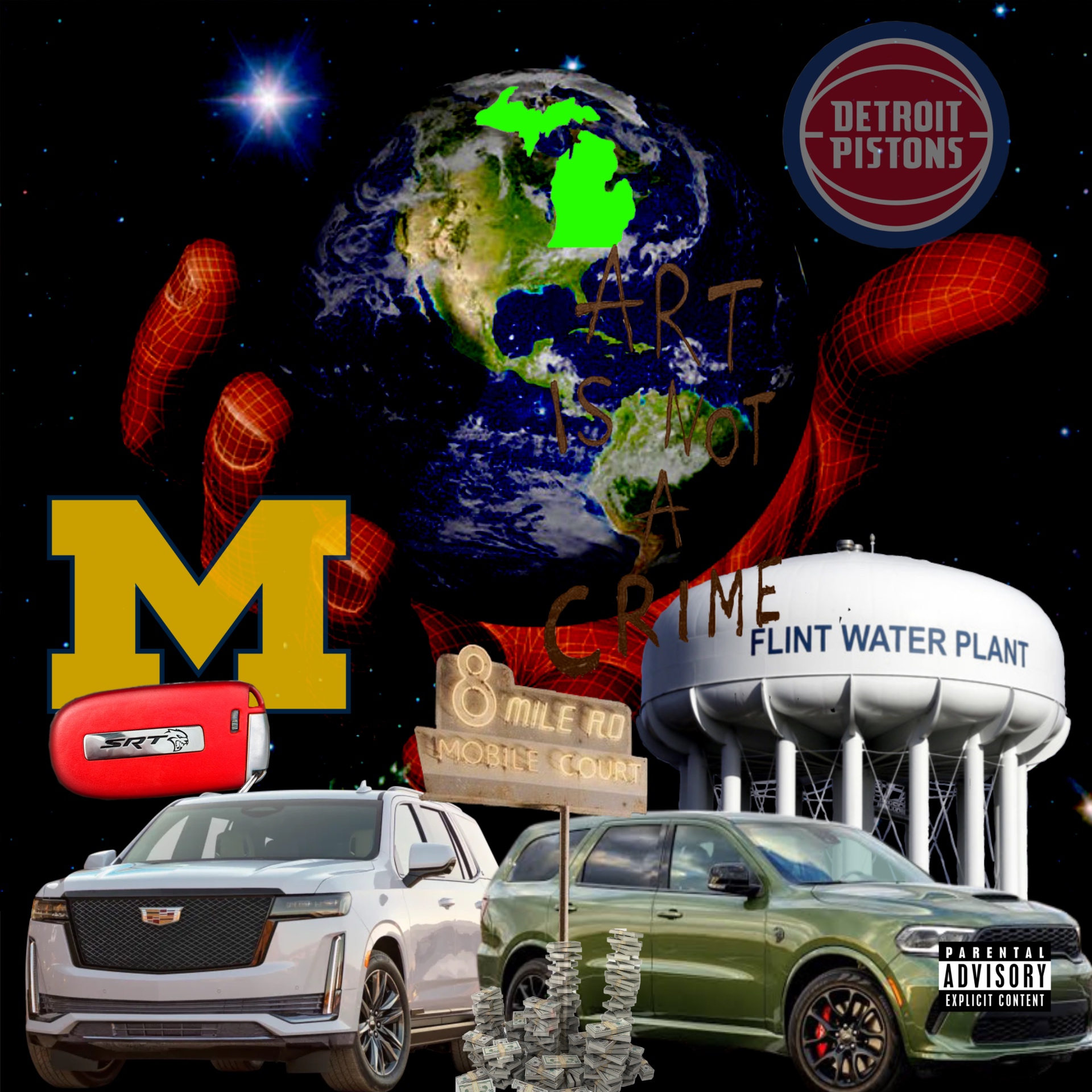 ART IS NOT A CRIME: MICHIGAN cover art